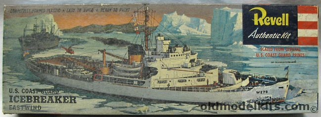 Revell 1/285 USCG Eastwind  Icebreaker  - 'S' Issue, H337-149 plastic model kit